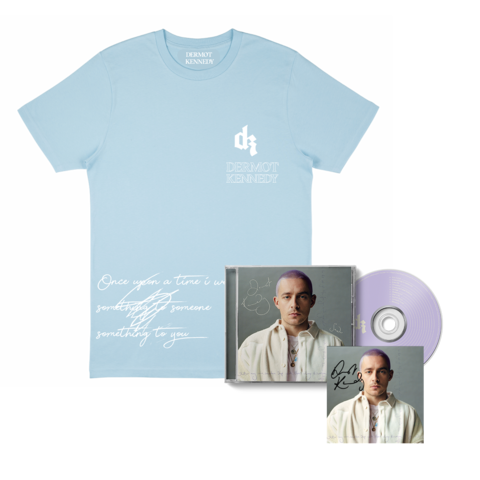 Sonder von Dermot Kennedy - Exclusive CD + Blue T-Shirt + Signed Card jetzt im Dermot Kennedy Store